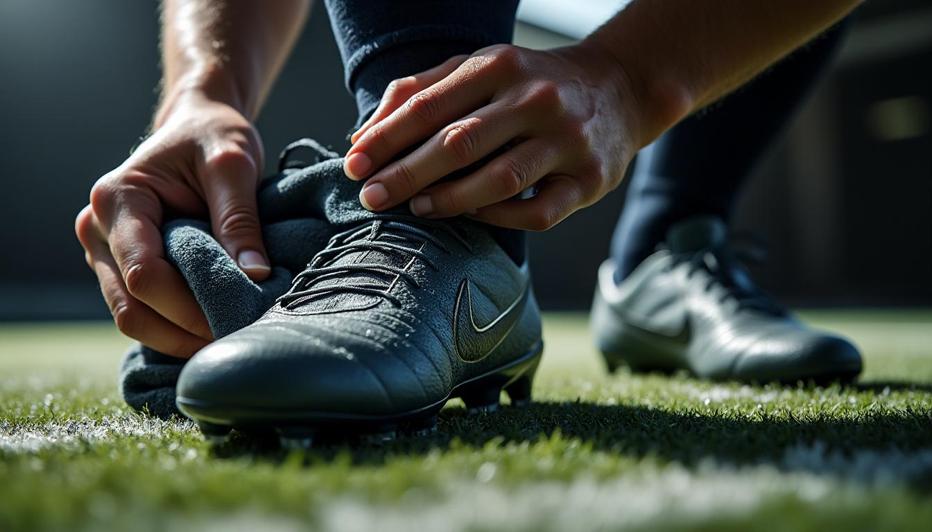 découvrez nos astuces pratiques pour nettoyer efficacement vos crampons de foot, afin d'améliorer votre grip sur le terrain et optimiser vos performances. suivez nos conseils simples et rapides pour un équipement toujours prêt à jouer.