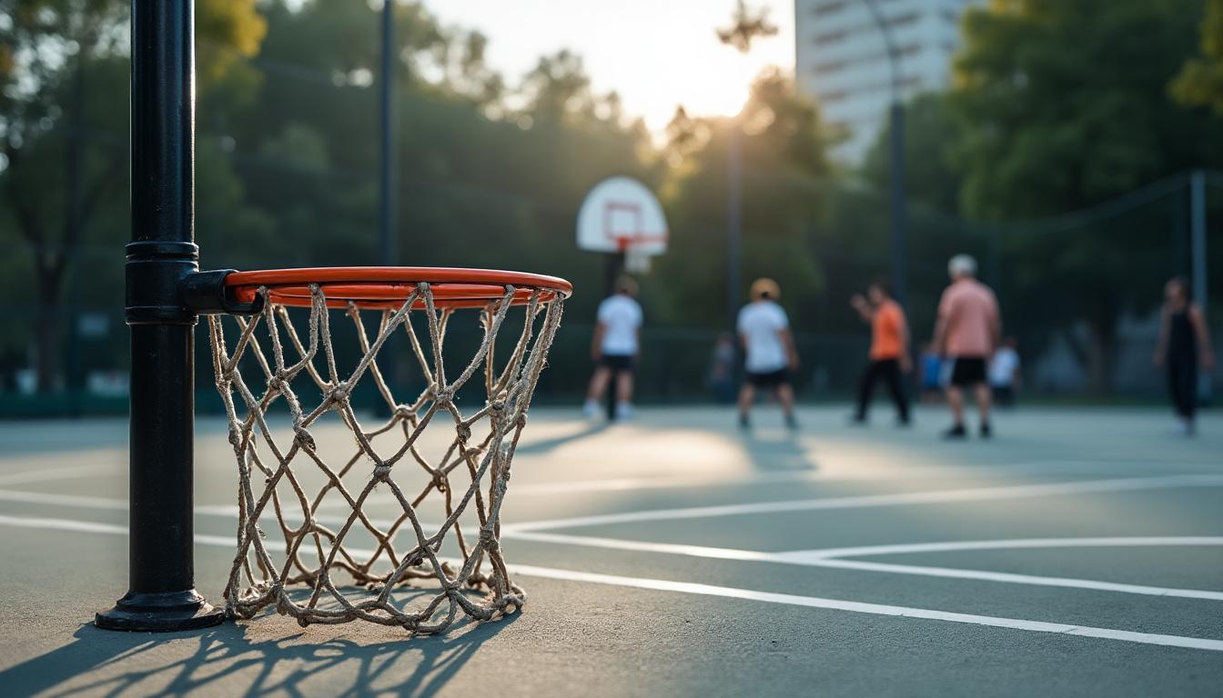 découvrez notre filet de basket portable, conçu pour tous les joueurs souhaitant s'entraîner partout. pratique et facile à installer, cet équipement vous permet de perfectionner vos tirs où que vous soyez. idéal pour les sessions de jeu en extérieur ou en intérieur, il s'adapte à tous vos besoins sportifs.