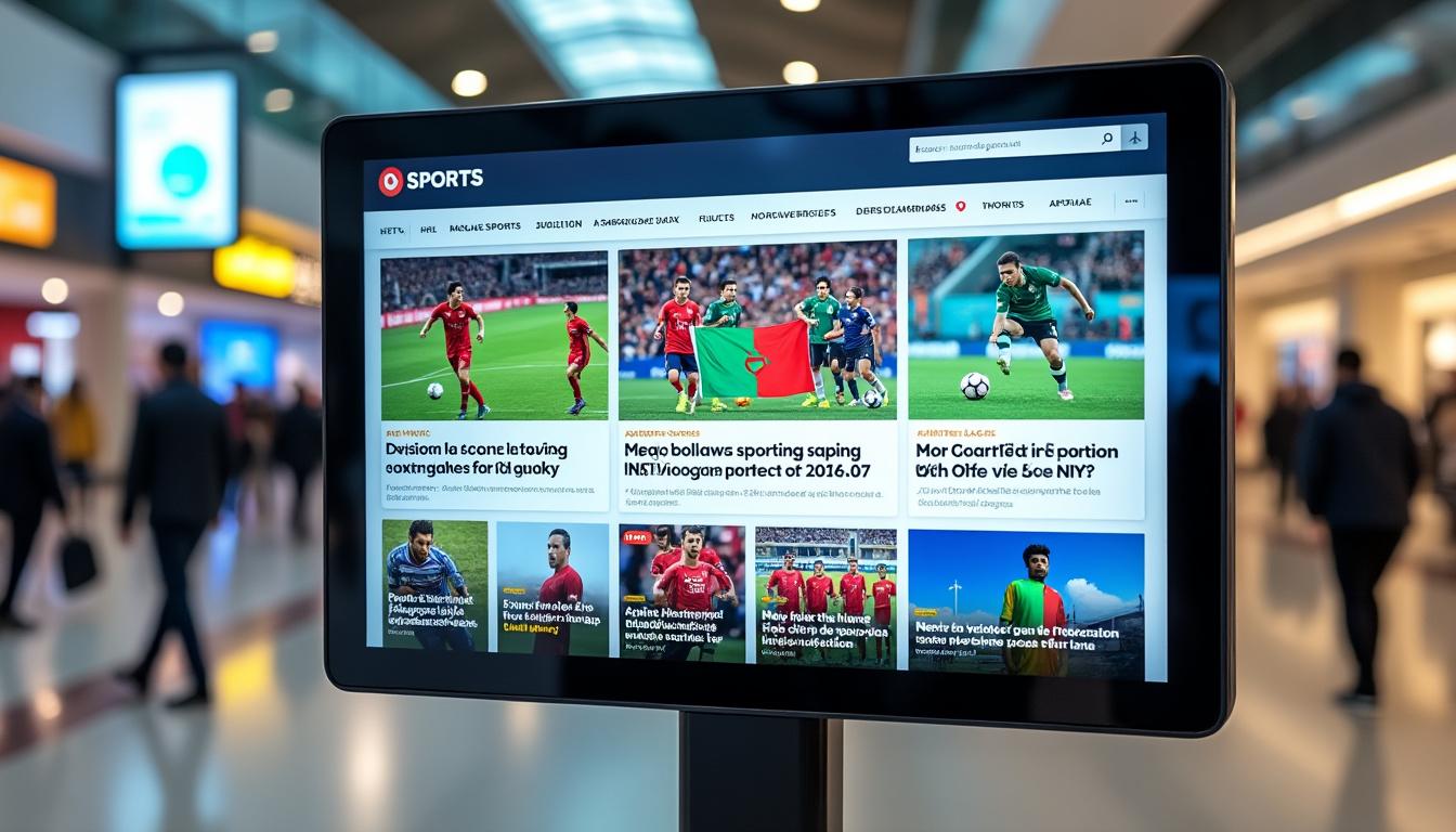 découvrez toute l'actualité sportive marocaine sur le 360 sport : football, tennis, sports collectifs et individuels, analyses, résultats et interviews exclusives. restez informé en temps réel sur vos équipes et athlètes préférés.