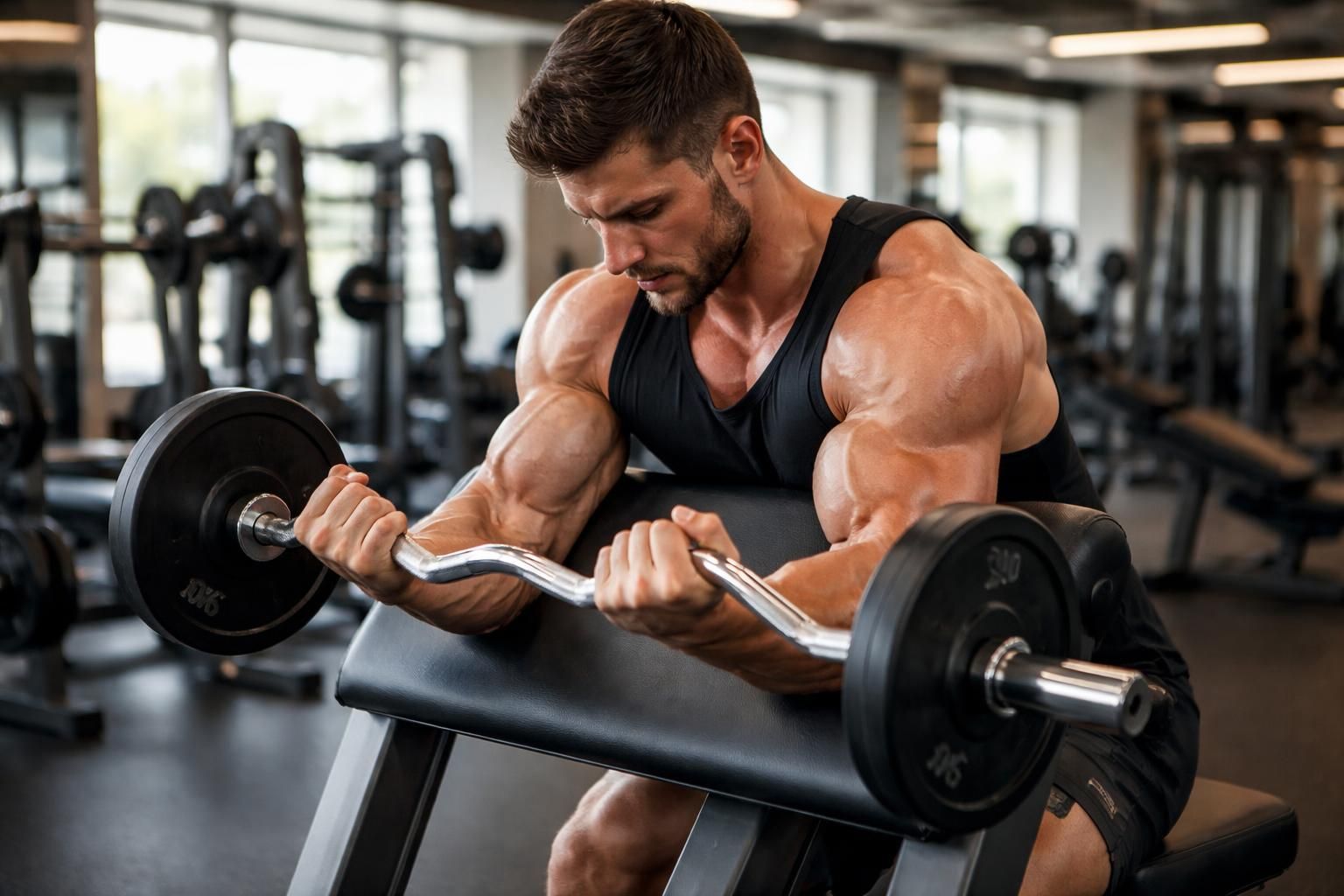 découvrez comment le curl au pupitre peut renforcer vos bras et optimiser votre force de levée globale pour de meilleures performances en musculation.