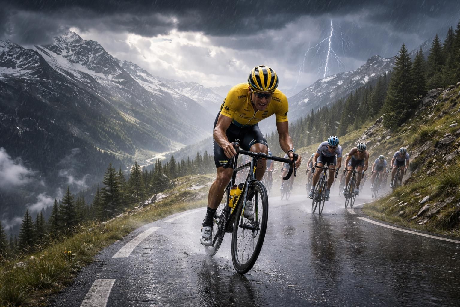 analyse de l'influence des conditions climatiques sur le classement général du tour de suisse, examinant comment la météo affecte les performances des cyclistes et le déroulement de la compétition.