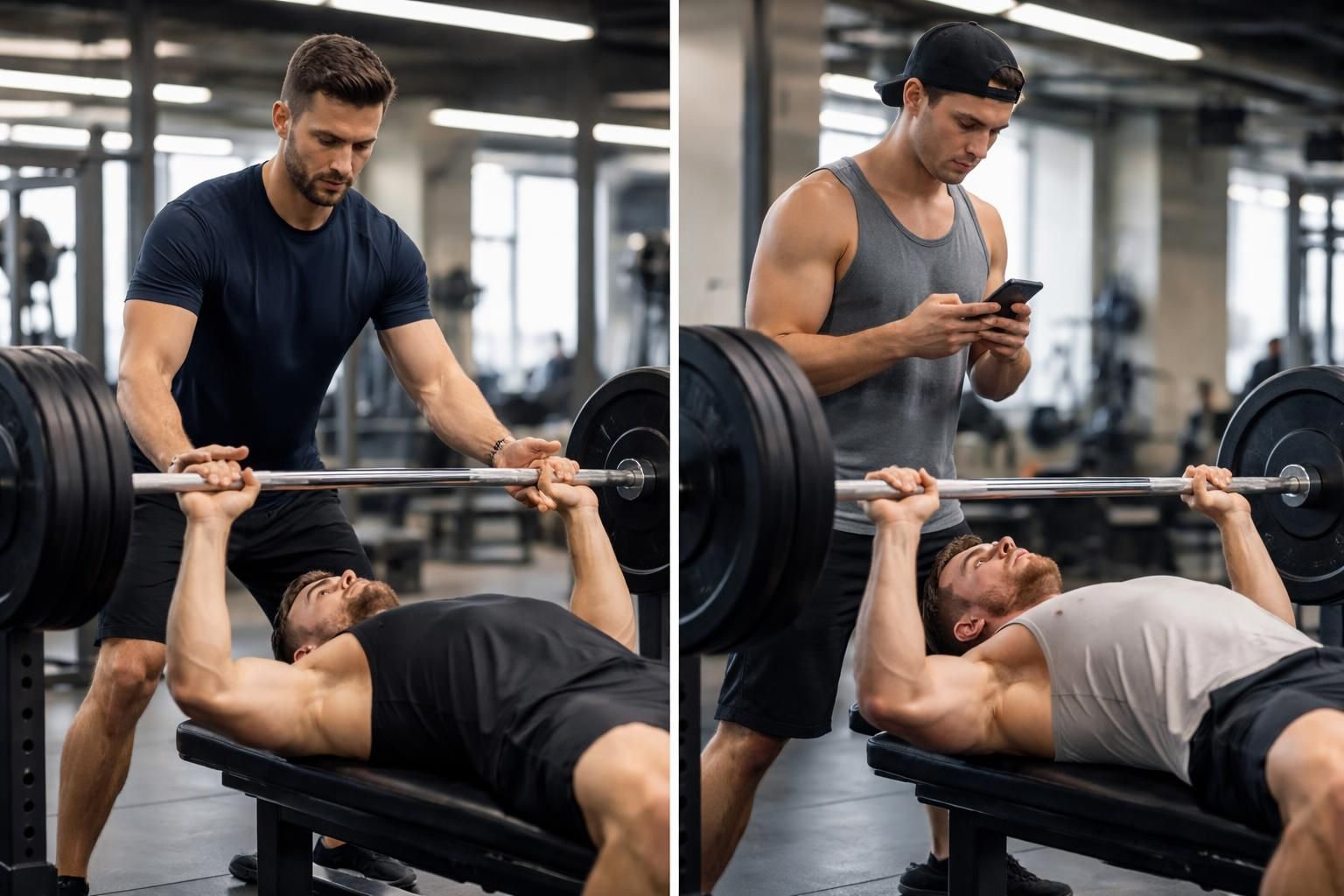 découvrez les principales différences entre un bon et un mauvais training spotter pour optimiser votre sécurité et efficacité lors de vos séances d'entraînement.