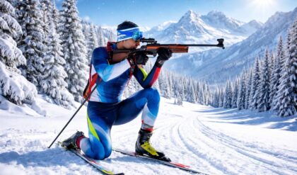 découvrez les jeux de biathlon, un sport d'hiver alliant ski de fond et tir à la cible, parfait pour les passionnés de sensations fortes et d'endurance.