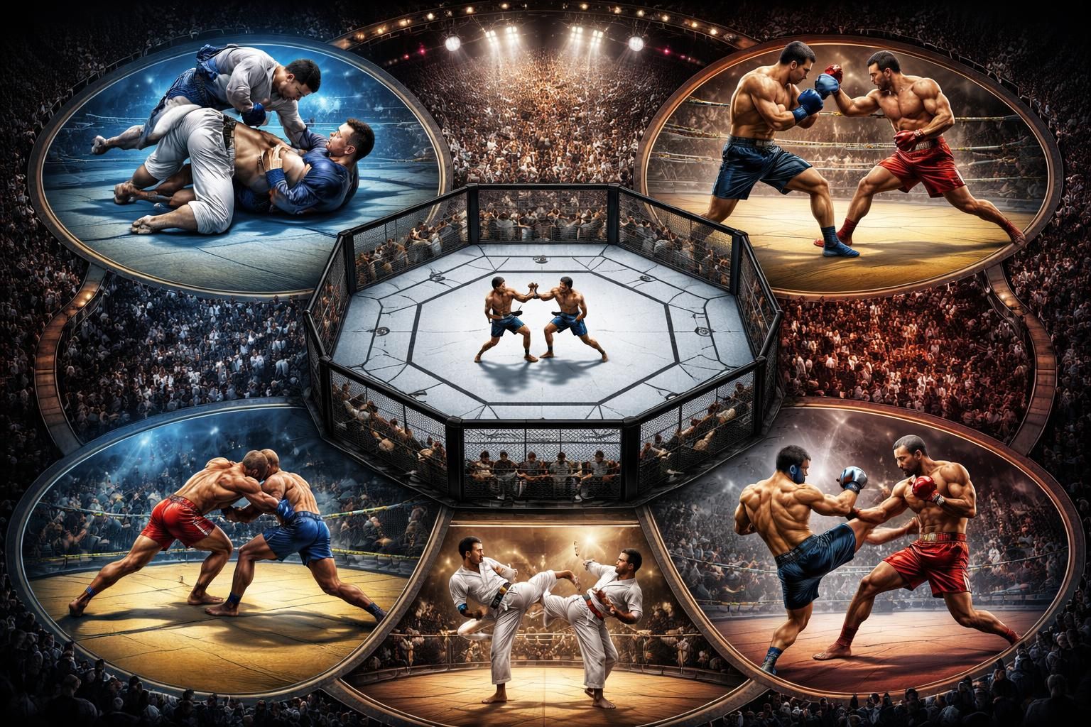 découvrez un comparatif détaillé des styles de combat présents sur la carte ufc 307 afin de mieux comprendre les forces et stratégies des combattants.