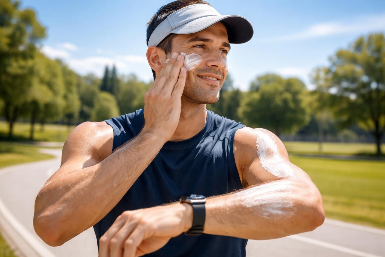 découvrez nos astuces pratiques pour bien appliquer votre crème solaire avant de faire du sport en extérieur et protéger efficacement votre peau des rayons uv.