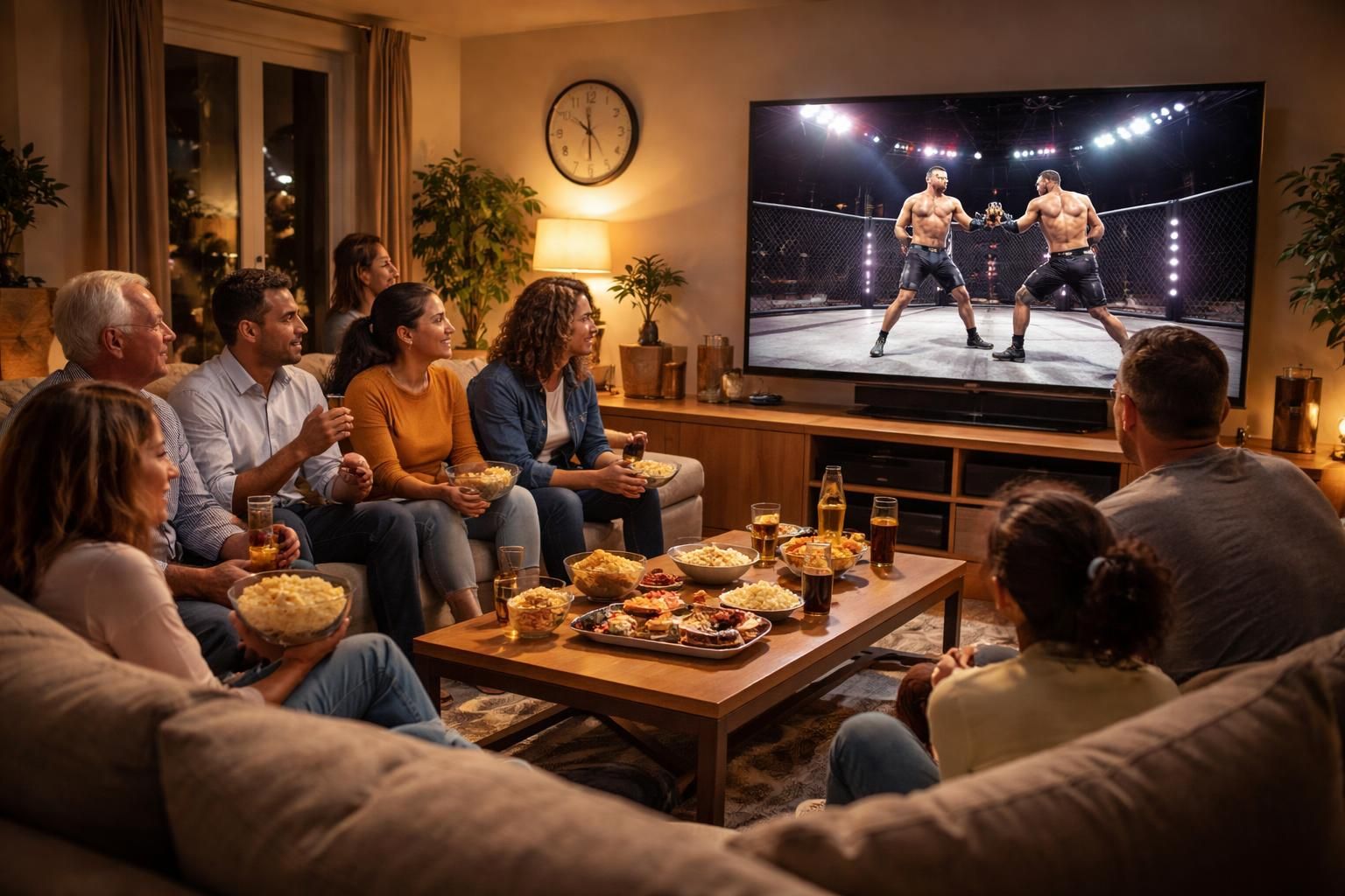 organisez votre soirée ufc 295 en france avec famille et amis, en planifiant votre heure pour ne rien manquer de cet événement sportif excitant.