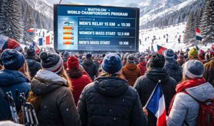 découvrez pourquoi le programme du championnat du monde de biathlon est un incontournable pour les fans, avec tous les horaires, événements clés et informations essentielles pour ne rien manquer.