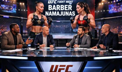 découvrez les prédictions des experts pour l'ufc fight night : barber vs namajunas et préparez-vous à un combat intense et palpitant.