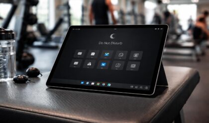 découvrez une configuration dédiée aux sportifs sur tablette windows pour désactiver les notifications durant vos séances et rester concentré sur votre entraînement.