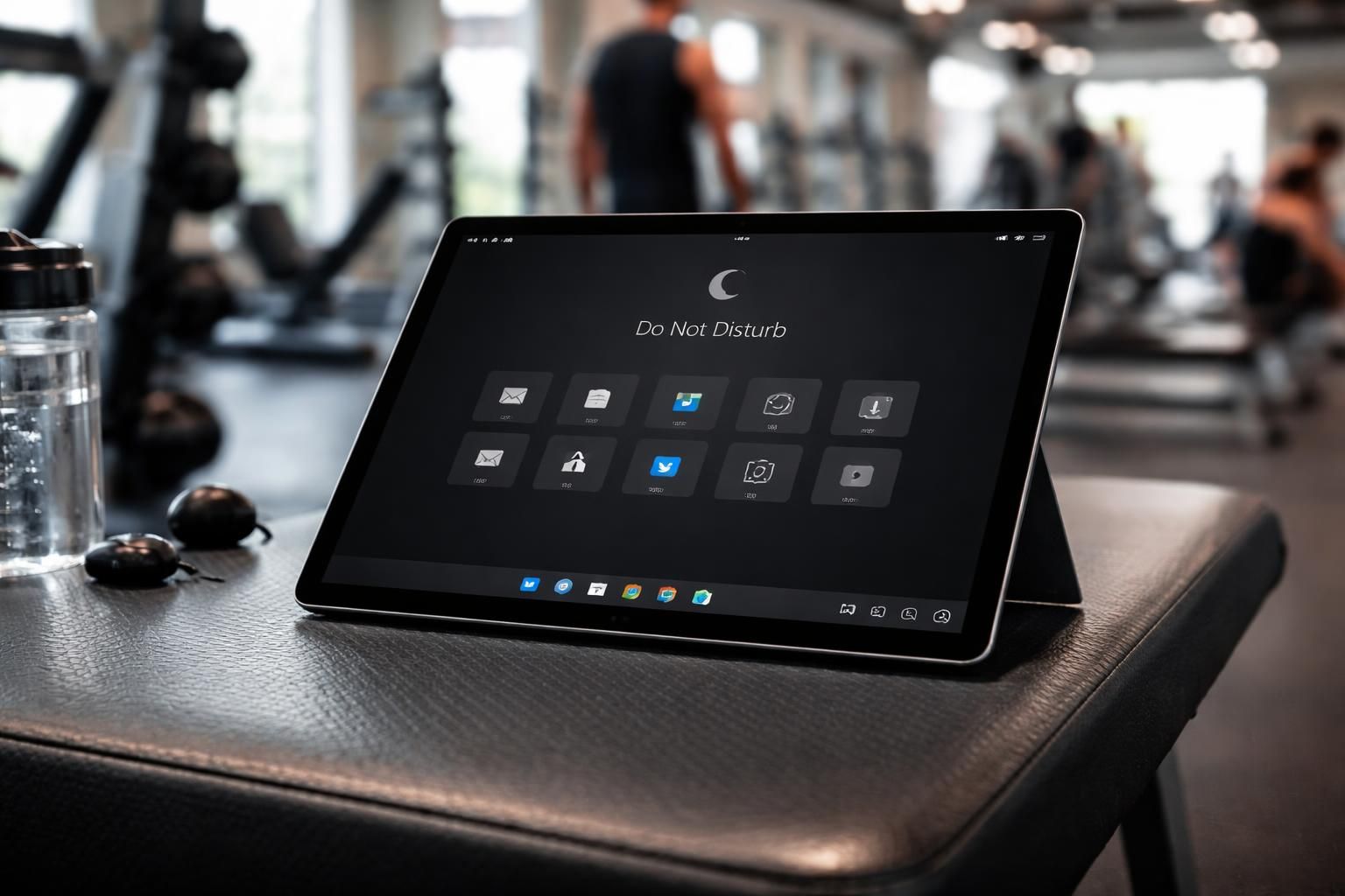 découvrez une configuration dédiée aux sportifs sur tablette windows pour désactiver les notifications durant vos séances et rester concentré sur votre entraînement.