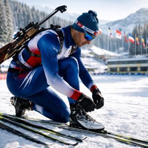 découvrez comment les athlètes se préparent pour le biathlon lors du championnat d'europe, entre entraînements intensifs, techniques de tir et préparation physique.