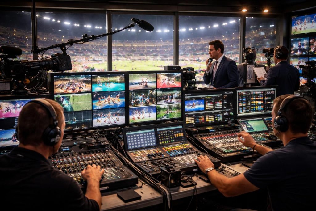 suivez en direct les jeux olympiques et découvrez les coulisses des retransmissions sportives pour une expérience unique et immersive.