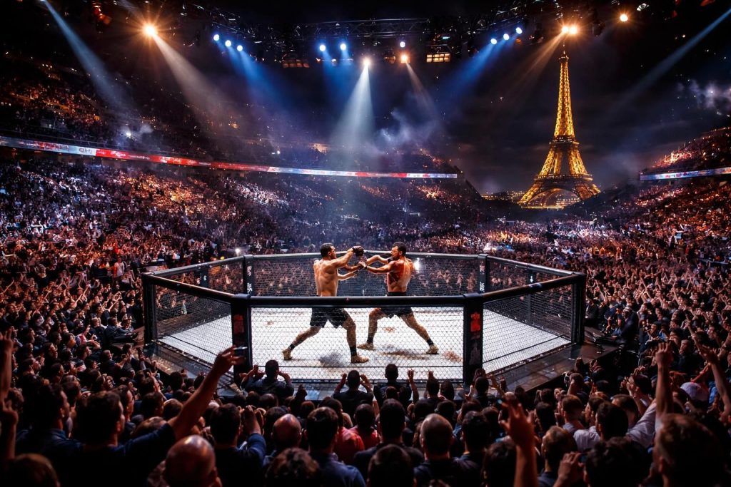 découvrez les résultats de l'ufc à paris et revivez une soirée mémorable riche en combats intenses et moments forts pour les fans de mma.