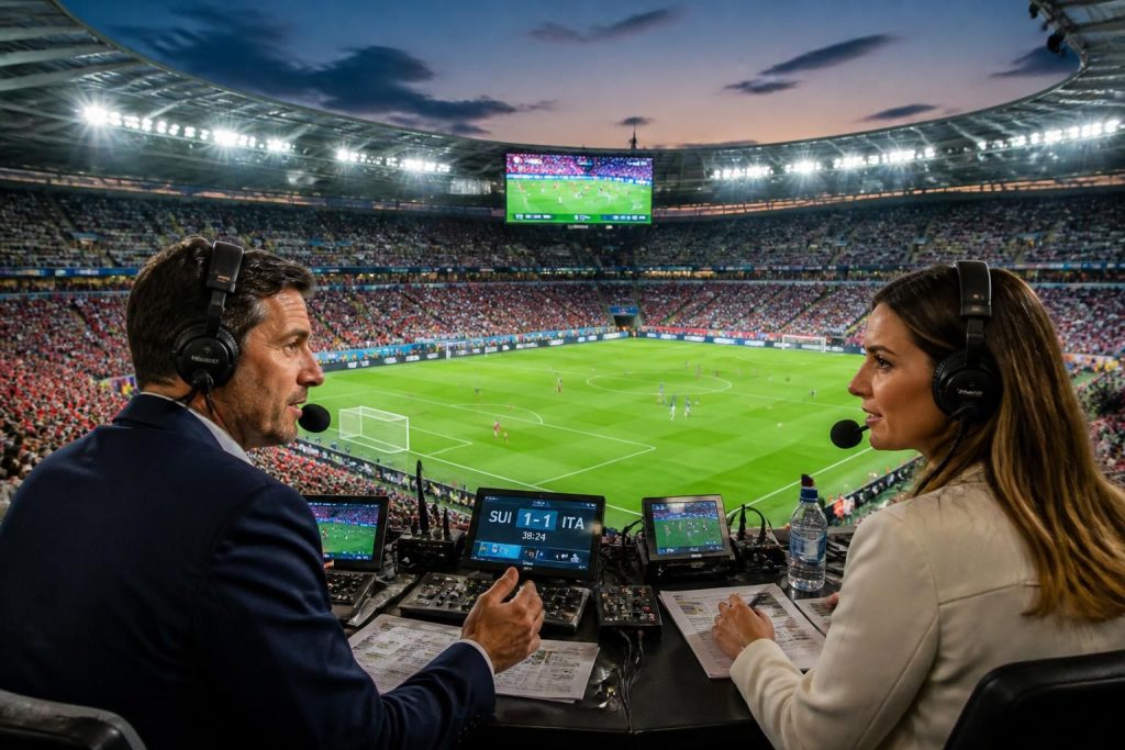 découvrez quelle chaîne propose le meilleur commentaire pour le match suisse vs italie et profitez d'une expérience de visionnage optimale avec des analyses de qualité.